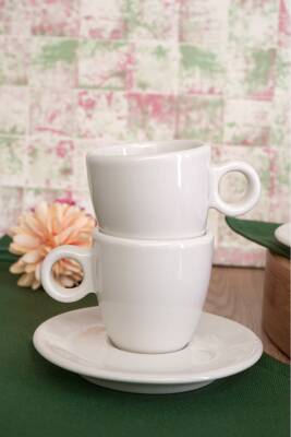 2li Porselen Espresso Takımı - 3