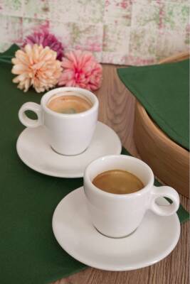 2li Porselen Espresso Takımı - 4