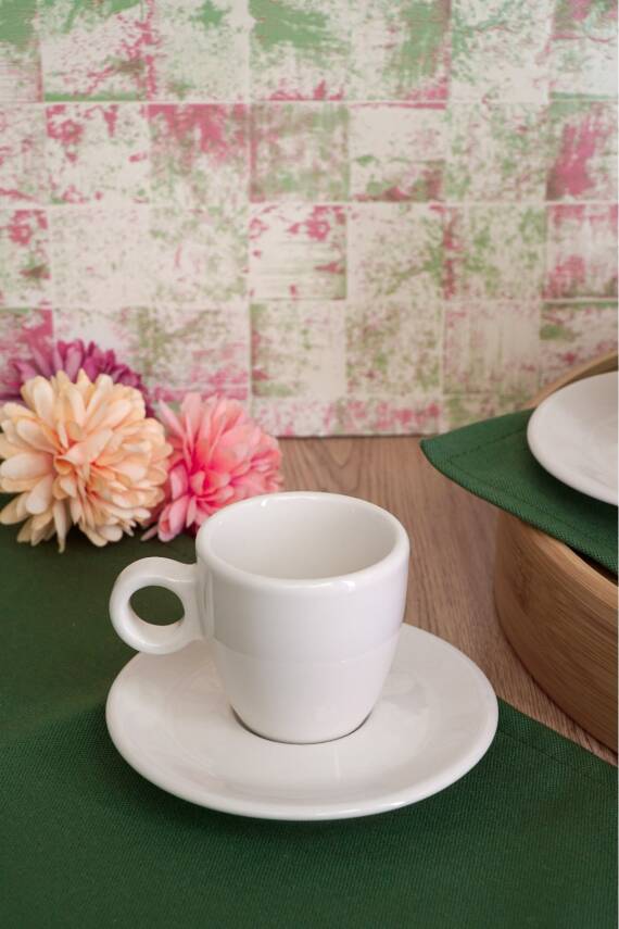 2li Porselen Espresso Takımı - 5