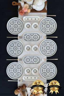 AHENK 6 Kişilik 16 Parça Kahvaltı Takımı - 4