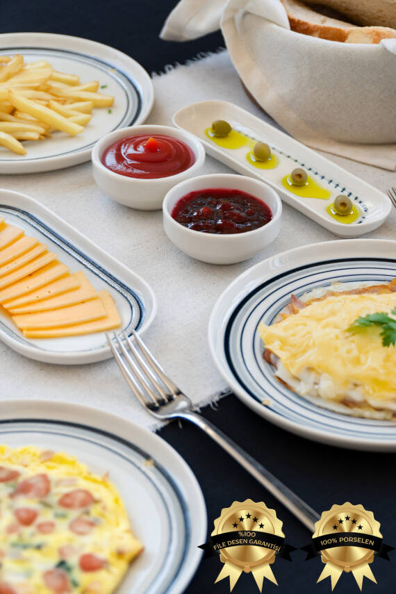 AHENK 6 Kişilik 16 Parça Kahvaltı Takımı - 5