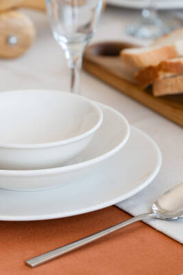 Hayal 18 Parça 6 Kişilik Porselen Yemek Takımı - 4