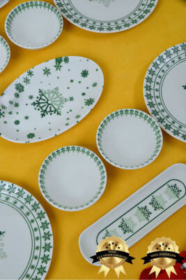 Kartanem 16 Parça 6 Kişilik Porselen Kahvaltı Takımı - 3