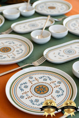 Minel 6 Kişilik 16 Parça Kahvaltı Takımı