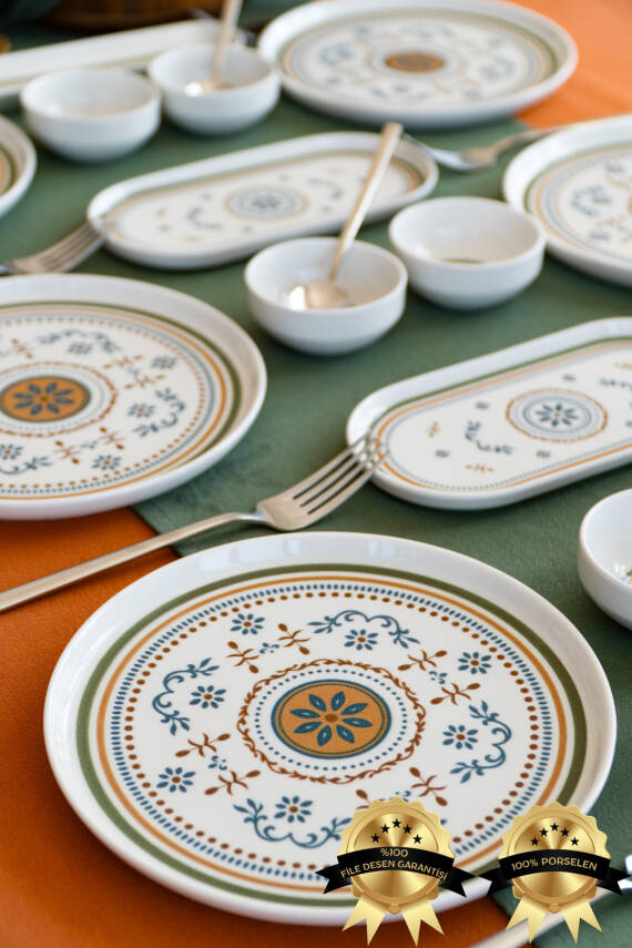 Minel 6 Kişilik 16 Parça Kahvaltı Takımı - 1