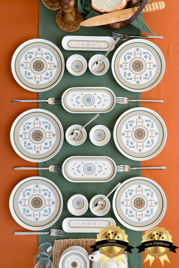 Minel 6 Kişilik 16 Parça Kahvaltı Takımı - 2