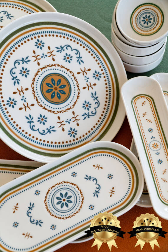 Minel 6 Kişilik 16 Parça Kahvaltı Takımı - 3