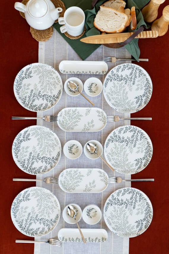 NARA 6 Kişilik 16 Parça Kahvaltı Takımı - 2