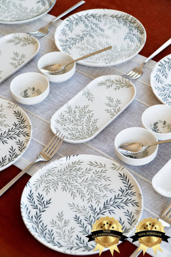 NARA 6 Kişilik 16 Parça Kahvaltı Takımı - 3