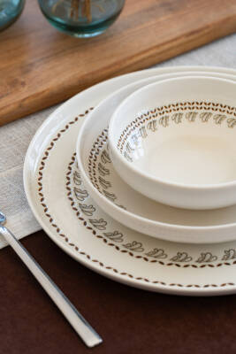 NAYA 18 Parça 6 Kişilik Yemek Takımı - 2