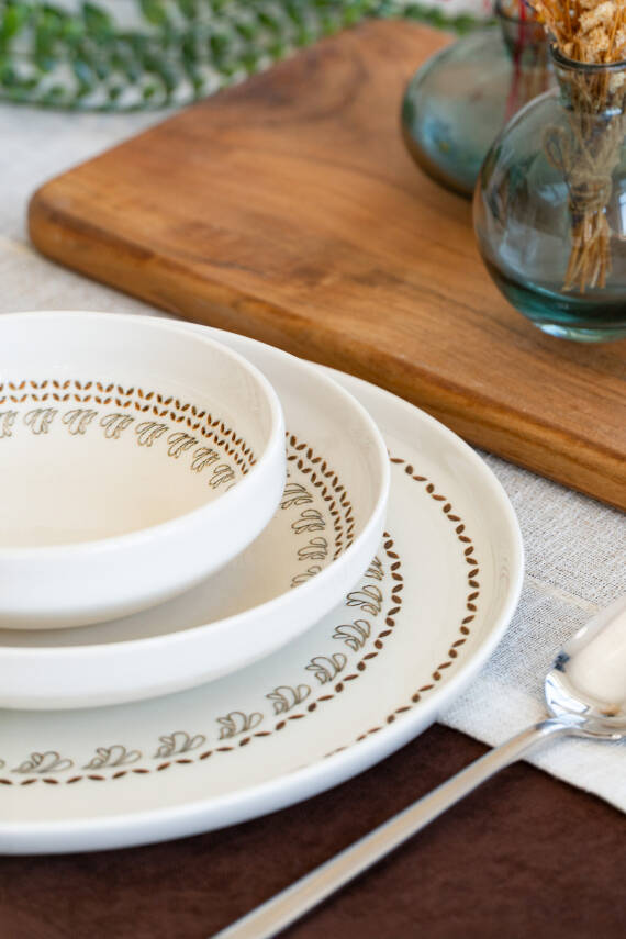 NAYA 18 Parça 6 Kişilik Yemek Takımı - 3