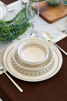 NAYA 18 Parça 6 Kişilik Yemek Takımı - 5