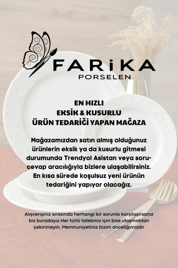 NAYA 18 Parça 6 Kişilik Yemek Takımı - 6
