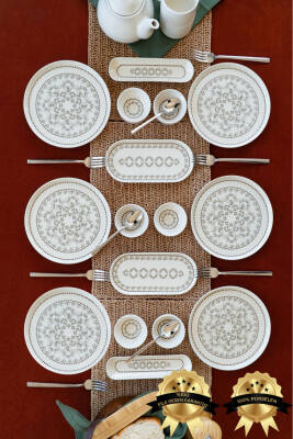 NAYA 6 Kişilik 16 Parça Kahvaltı Takımı - 2