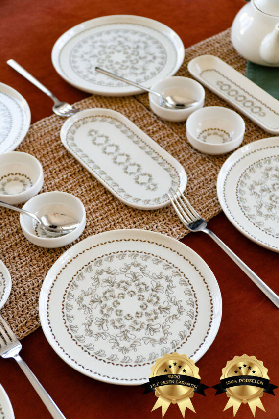 NAYA 6 Kişilik 16 Parça Kahvaltı Takımı - 4