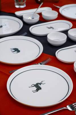 Origami 16 Parça 6 Kişilik Porselen Kahvaltı Takımı