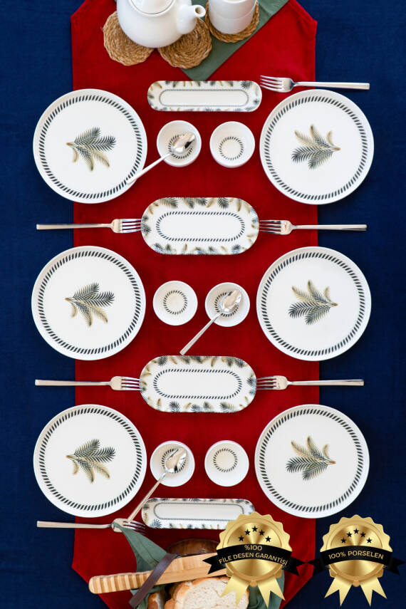 PALMİYE 6 Kişilik 16 Parça Kahvaltı Takımı - 2